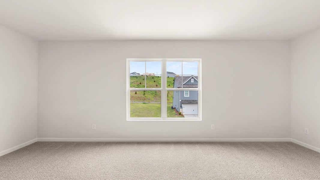 Representative unfurnished interior of a home built from the Flora by D.R. Horton in Sheffield Highlands, Dallas (Image 17).