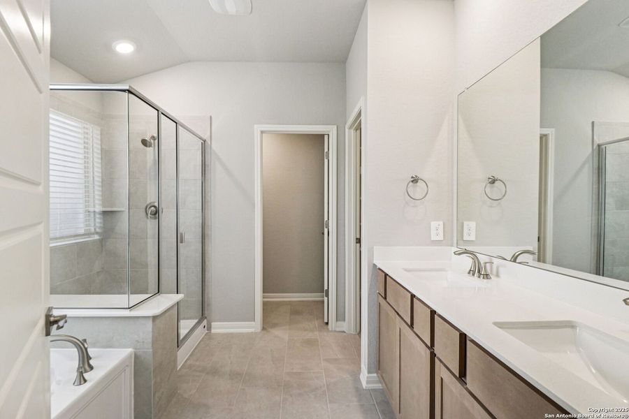 Furnished interior view inside a new home in Arcadia Ridge - Classic Series, San Antonio (Image 8).