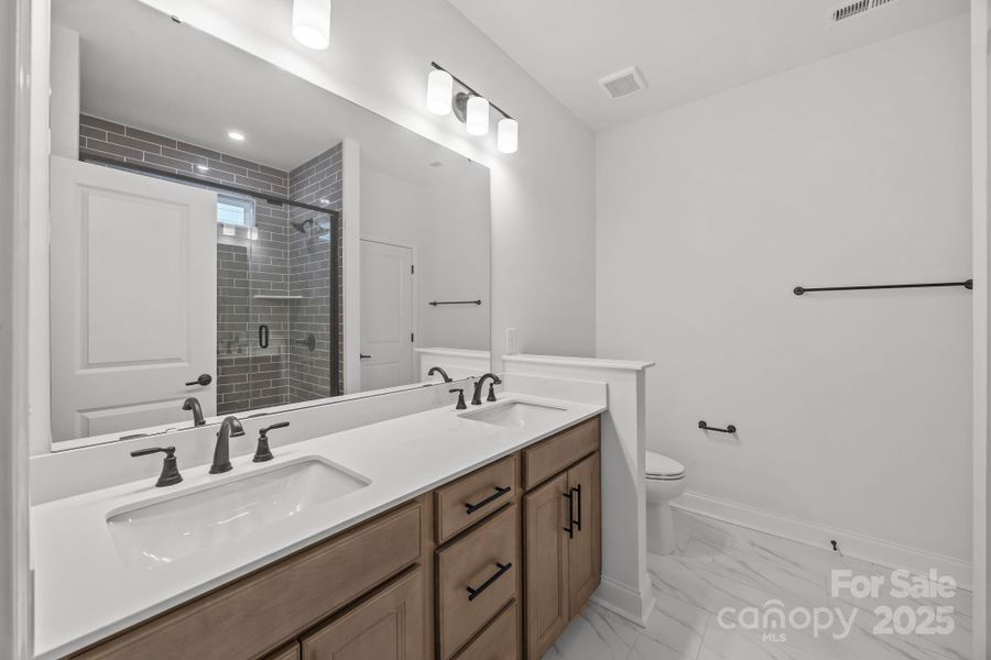 Furnished interior view inside a new home in Farms at Bellingham, Mooresville (Image 3).