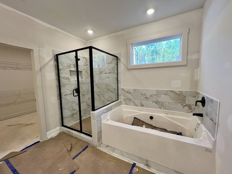 In-progress construction of a new home in Hammett Woods, Hogansville, GA (Image 8).