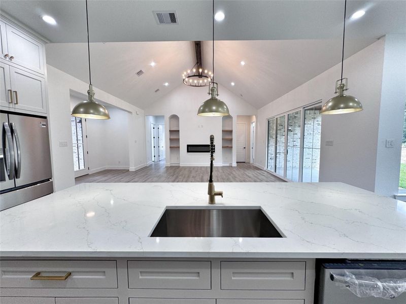 Furnished interior view inside a new home in , Conroe (Image 16). Furnished interior view inside a new home in , Conroe (Image 16).