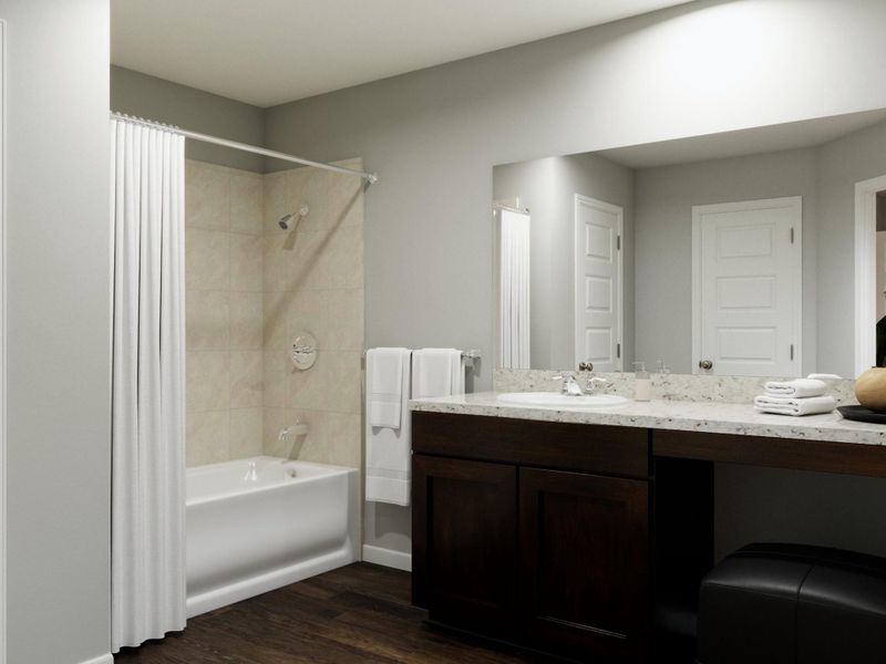 Photos are a representation of the floor plan. Options and interior selections will vary.