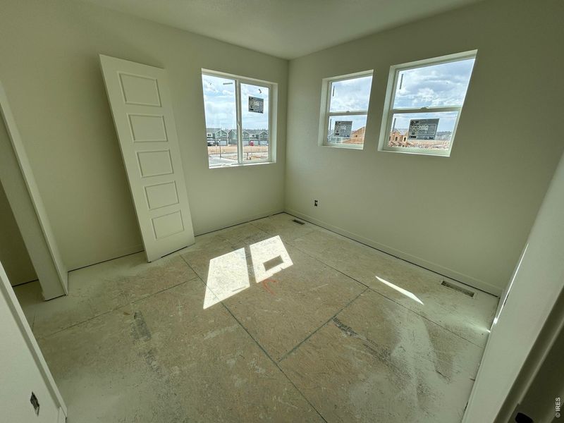 In-progress construction of a new home in Liberty Draw, Evans, CO (Image 33).