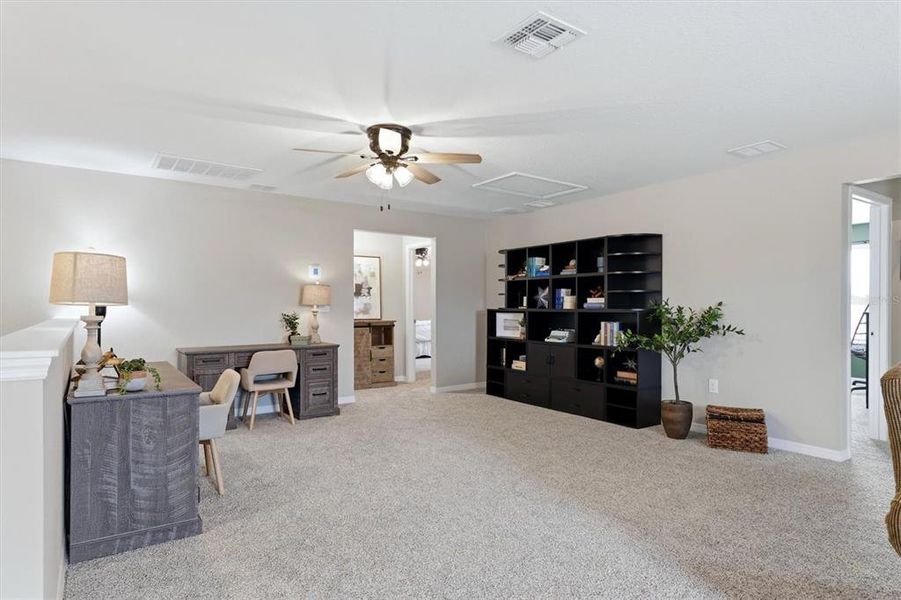 Furnished interior view inside a new home in , Parrish (Image 32).