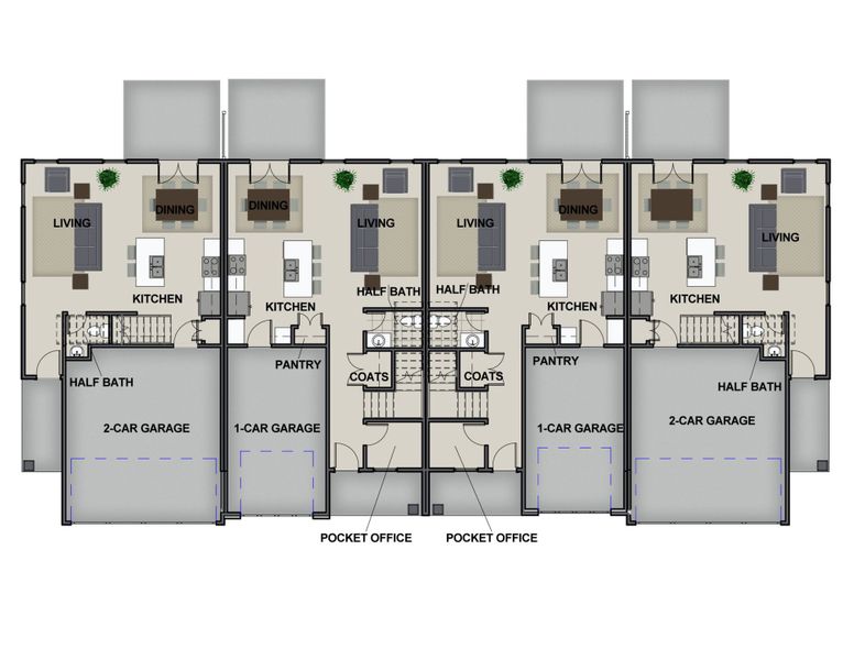 2D floor plan layout of this home in The Abaco, Cleveland, TN (Image 5). 2D floor plan layout of this home in The Abaco, Cleveland, TN (Image 5).