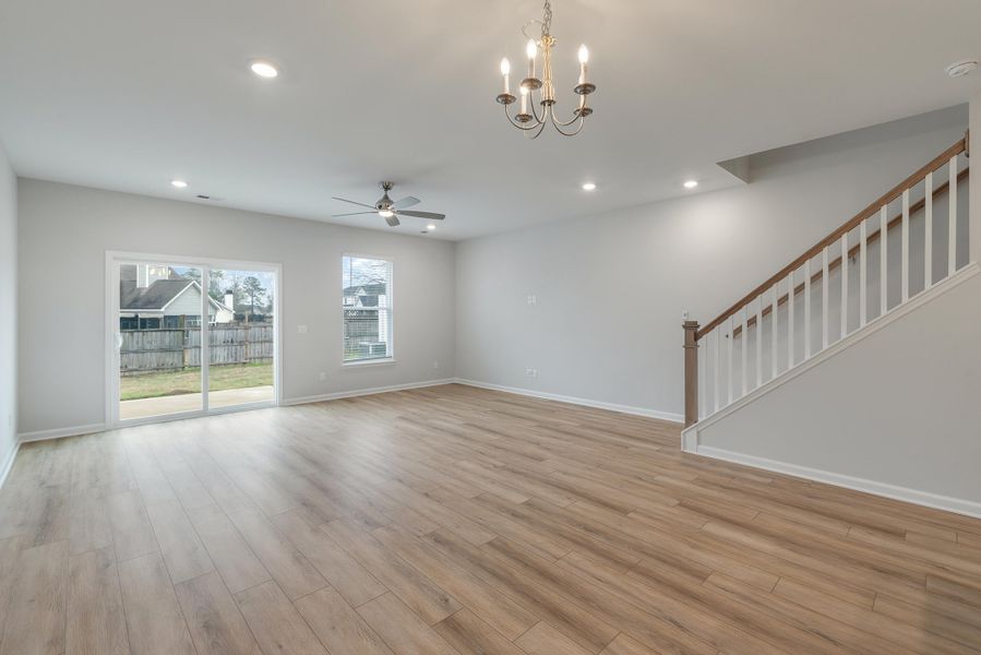 Spacious, unfurnished interior of a new home in The Landings at Montague, Goose Creek (Image 28).