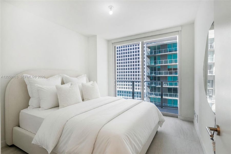 Furnished interior view inside a new home in , Miami (Image 9).