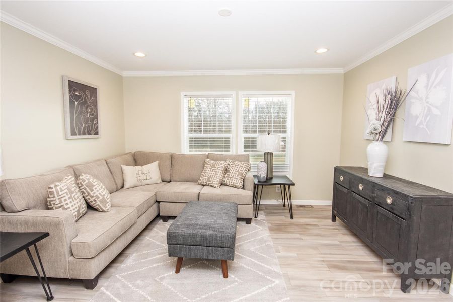 Furnished interior view inside a new home in , Hamptonville (Image 6).