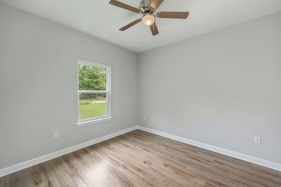 Representative unfurnished interior of a home built from the Scarlett by CJL Homes in Barton's Bend, Crestview (Image 23). Representative unfurnished interior of a home built from the Scarlett by CJL Homes in Barton's Bend, Crestview (Image 23).