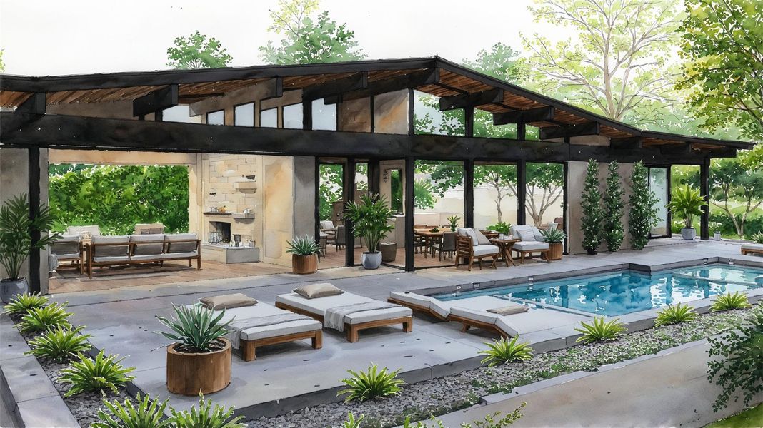 Exterior details and patio area of a home in , Canyon Lake (Image 4). Exterior details and patio area of a home in , Canyon Lake (Image 4).