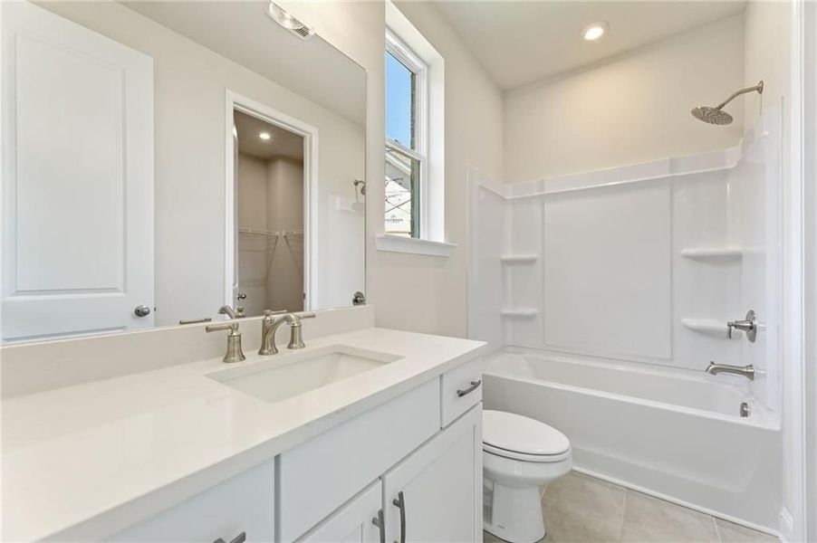 Furnished interior view inside a new home in Melody Lakeside Estates, Buford (Image 61).