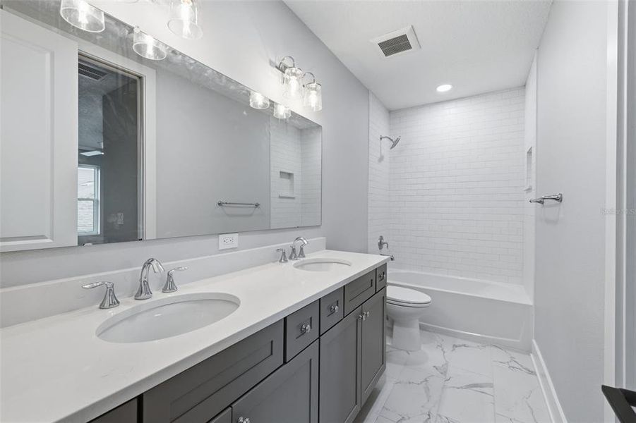 Furnished interior view inside a new home in , Tampa (Image 10).