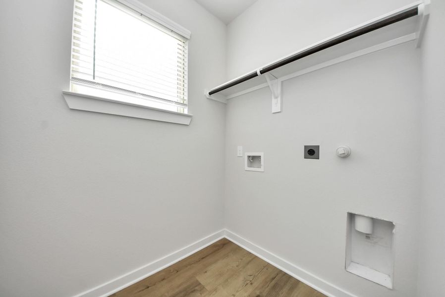 In house utility room