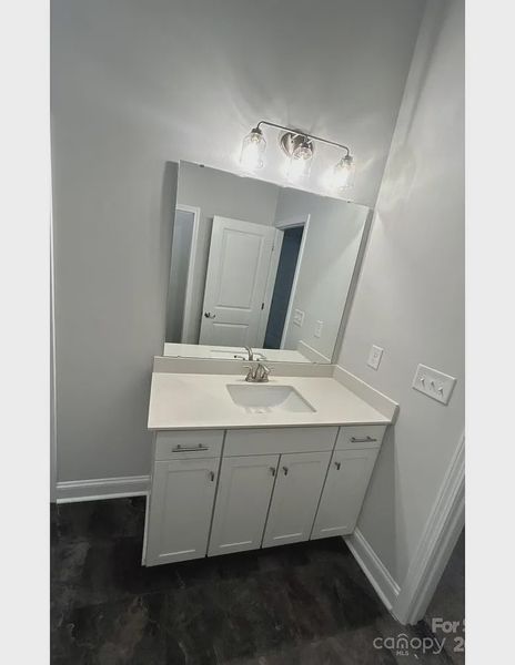 Furnished interior view inside a new home in Crystal Village, Albemarle (Image 10).