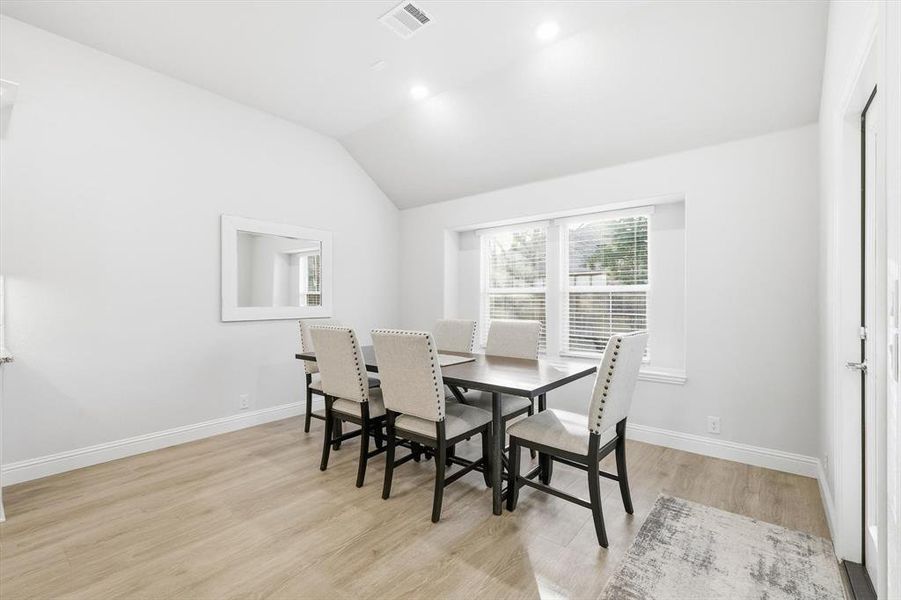 Furnished interior view inside a new home in , Midlothian (Image 18).