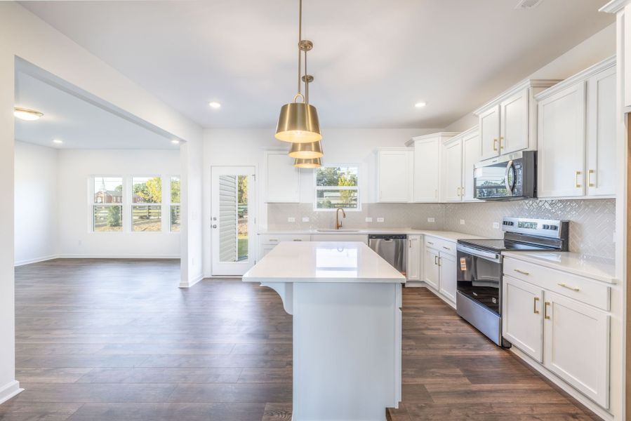 Furnished interior view inside a new home in Morrow Brook, Albemarle (Image 6).