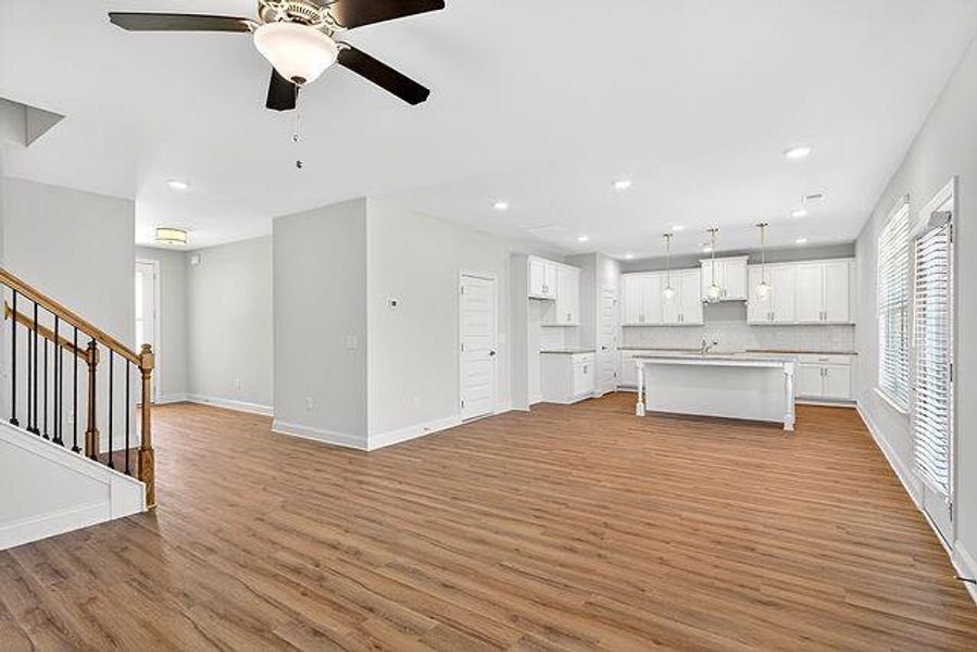 Spacious, unfurnished interior of a new home in Waters Edge, Mansfield (Image 10). Spacious, unfurnished interior of a new home in Waters Edge, Mansfield (Image 10).