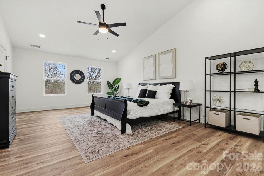 Furnished interior view inside a new home in , Charlotte (Image 14).