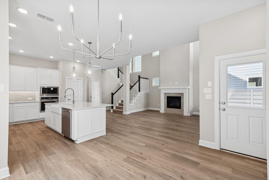 Spacious, unfurnished interior of a new home in Pomona 40' Homesites, Manvel (Image 30). Spacious, unfurnished interior of a new home in Pomona 40' Homesites, Manvel (Image 30).