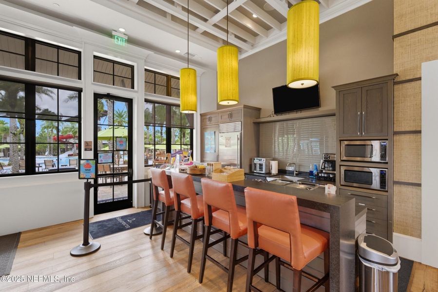 Furnished interior view inside a new home in Shearwater Townhomes, St. Augustine (Image 12).