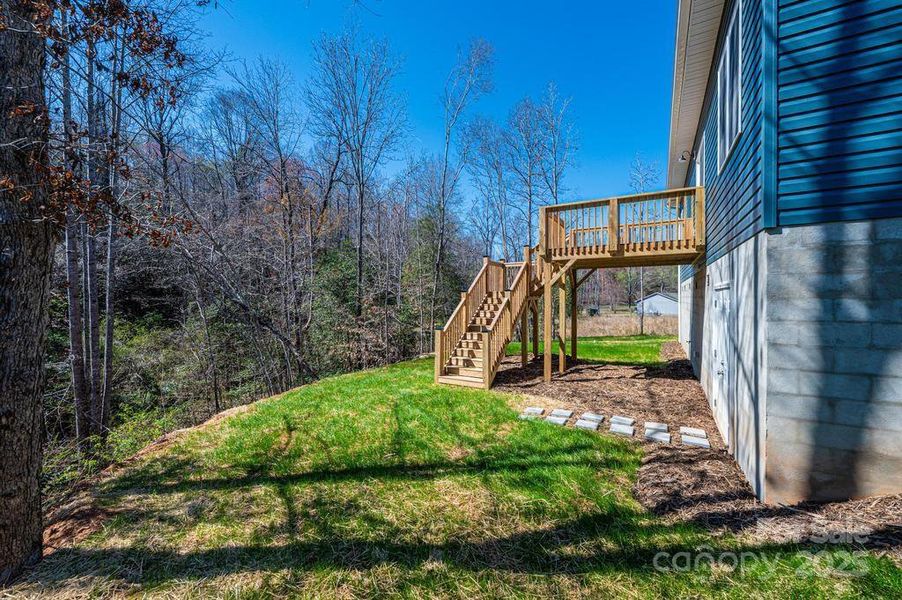 Front exterior of a new home in , Hickory, NC, highlighting curb appeal (Image 17).