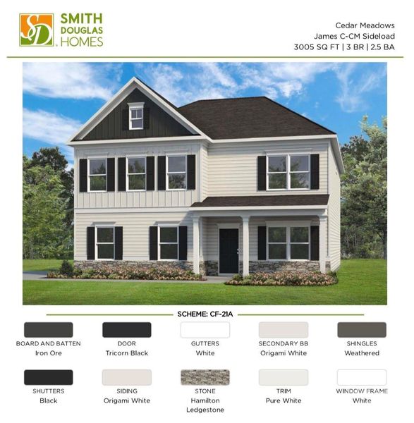 Sample of building materials used in homes in Cedar Meadows, Monroe (Image 9).