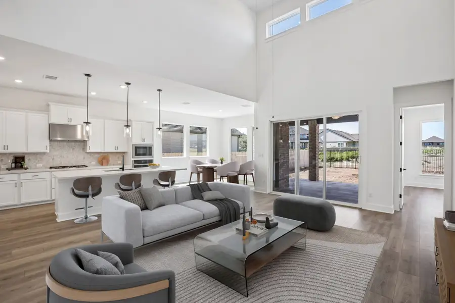 Representative furnished interior of a home built from the Anderson by Taylor Morrison in Easton Park, Austin (Image 7).