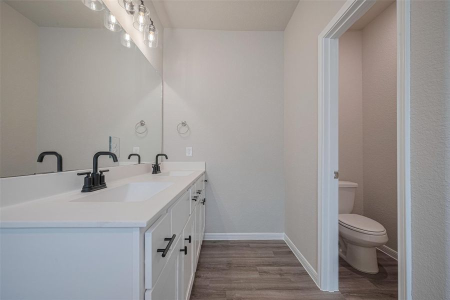Furnished interior view inside a new home in La Segarra, Brookshire (Image 18). Furnished interior view inside a new home in La Segarra, Brookshire (Image 18).