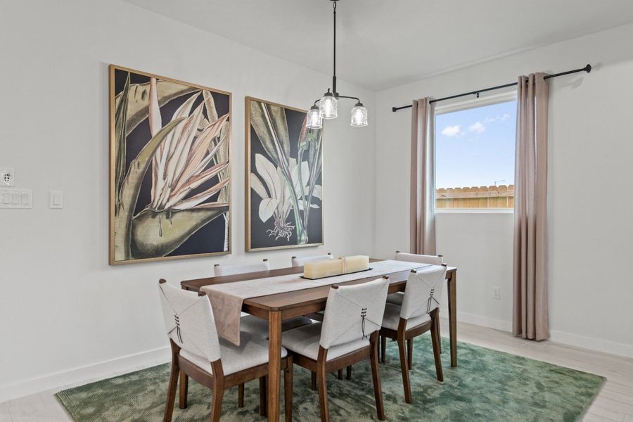 Representative furnished interior of a home built from the Duranta by Hakes Brothers in Paloma Ranch, Harlingen (Image 15).