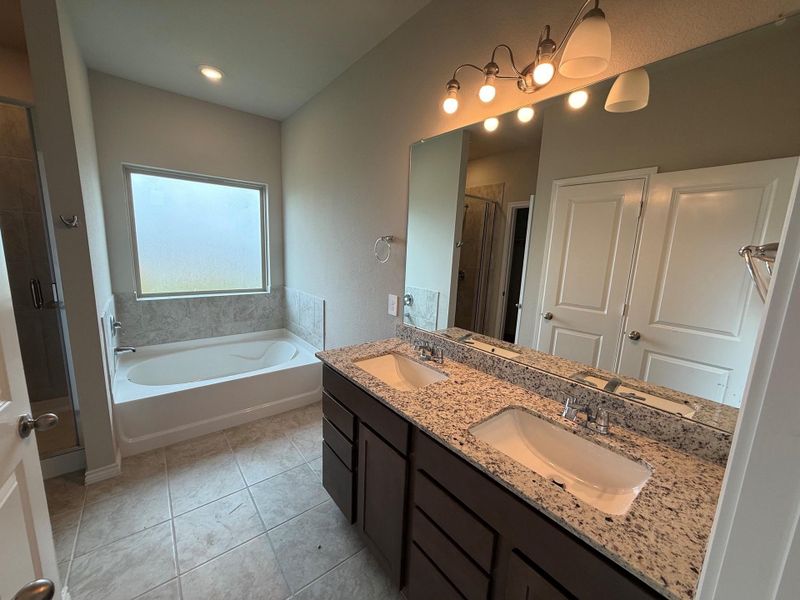 Furnished interior view inside a new home in Southern Pointe, College Station (Image 4). Furnished interior view inside a new home in Southern Pointe, College Station (Image 4).