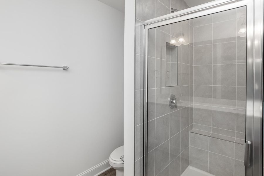 Close-up of interior finishes inside a home in Enclave at Traditions Townhomes, Wake Forest (Image 10).