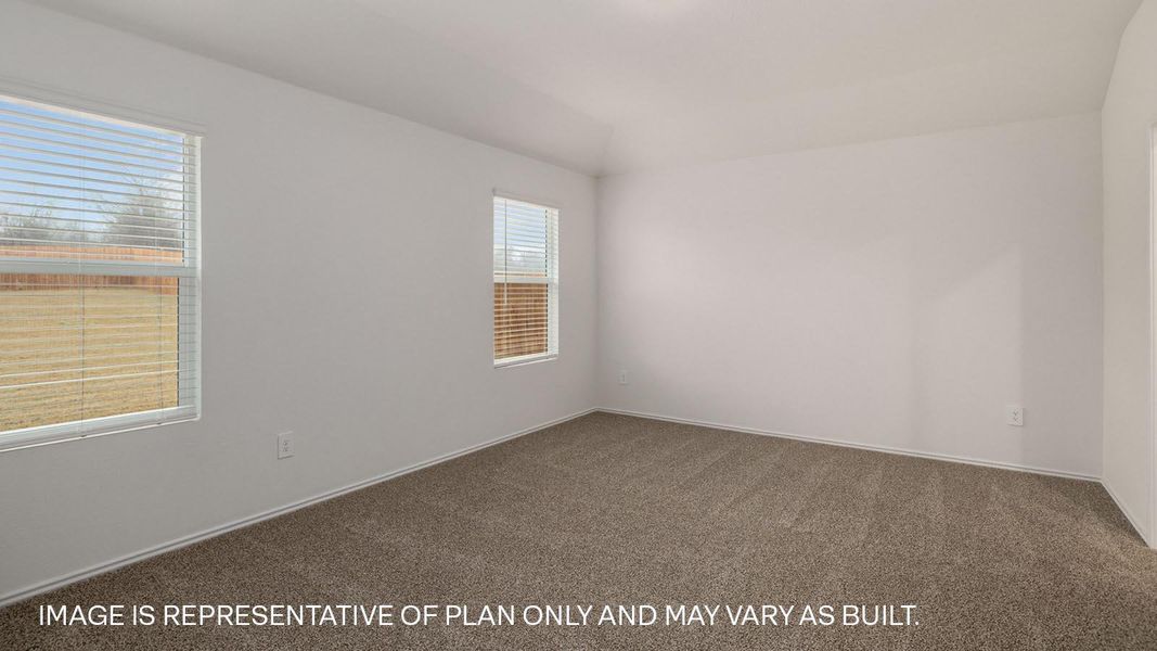 Spacious, unfurnished interior of a new home in Prairie Lakes, Buda (Image 12).