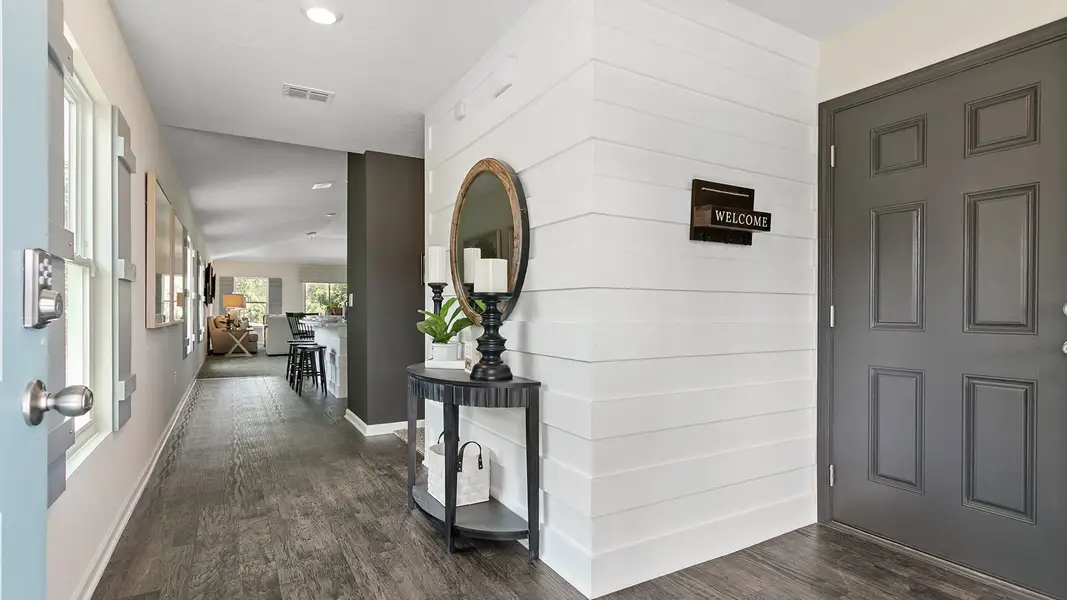 Furnished interior view inside a new home in Grand Reserve, Bunnell (Image 4). Furnished interior view inside a new home in Grand Reserve, Bunnell (Image 4).