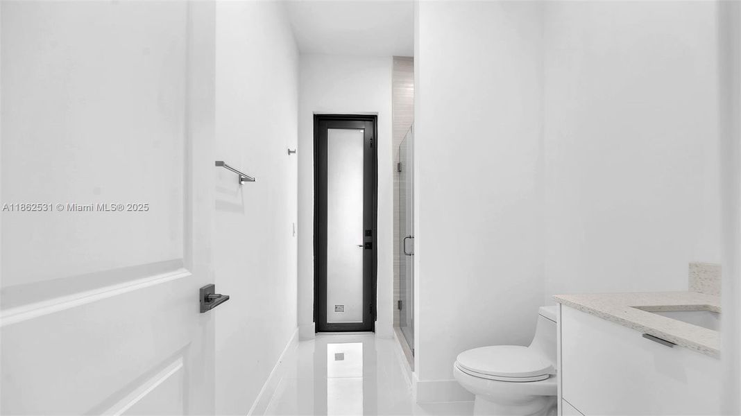 Furnished interior view inside a new home in , Miami (Image 5).