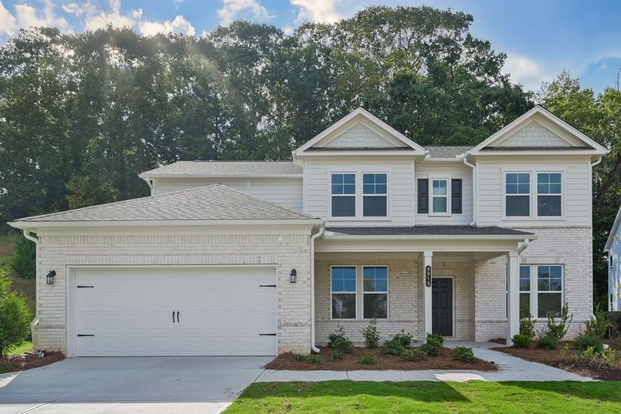 Image 27 representing the Lawrence by Taylor Morrison in Watson Park, Snellville, GA.