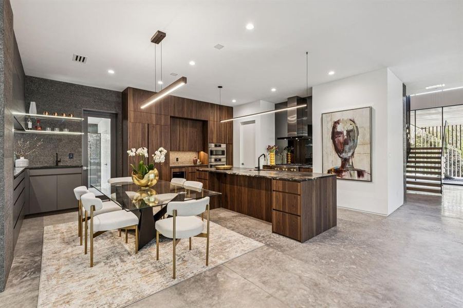 Furnished interior view inside a new home in , McKinney (Image 10).