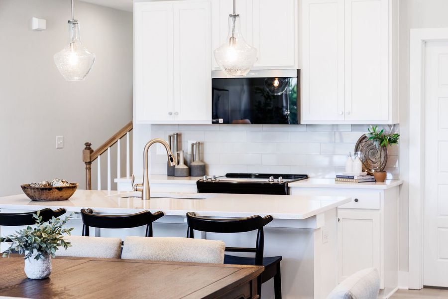 Representative furnished interior of a home built from the Aurora II by Mattamy Homes in Vaughan Farms, Angier (Image 7).