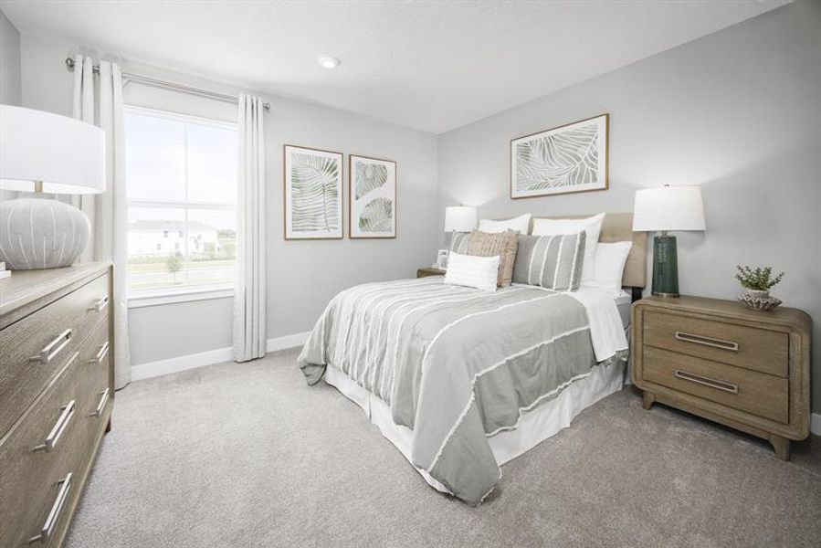 Representative furnished interior of a home built from the Grove by Ryan Homes in Malabar Springs, Palm Bay (Image 15).
