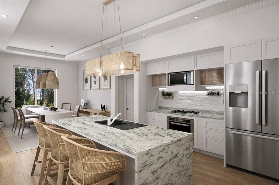 Furnished interior view inside a new home in , Port Charlotte (Image 8).