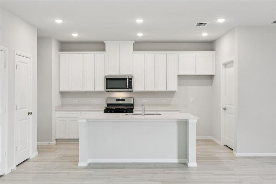 Furnished interior view inside a new home in Bellagio, Forney (Image 7).