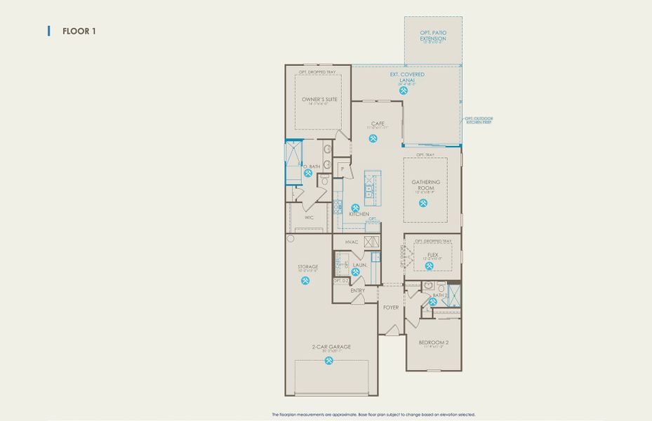 Mystique Floor Plan, Quick Move-In Home, Floor 1 Mystique Floor Plan, Quick Move-In Home, Floor 1