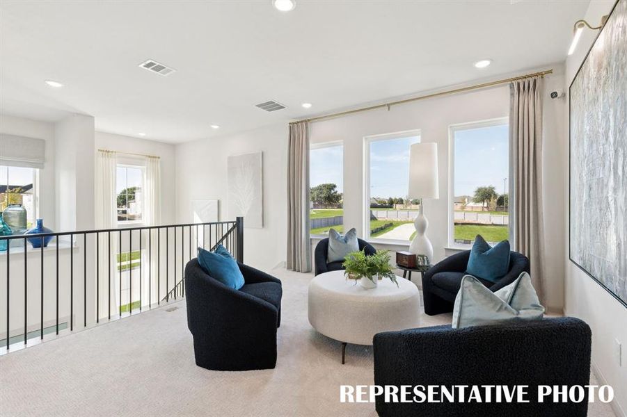 The light filled game room is the perfect place to host those big game day parties! REPRESENTATIVE PHOTO The light filled game room is the perfect place to host those big game day parties! REPRESENTATIVE PHOTO