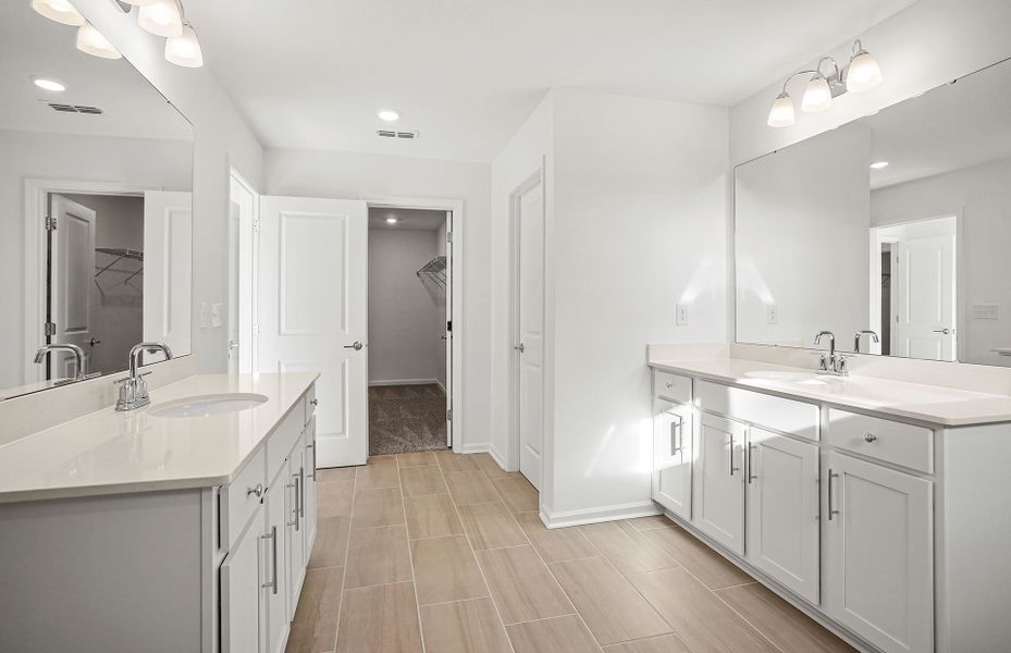 Furnished interior view inside a new home in Galloway Towns, Charlotte (Image 7). Furnished interior view inside a new home in Galloway Towns, Charlotte (Image 7).