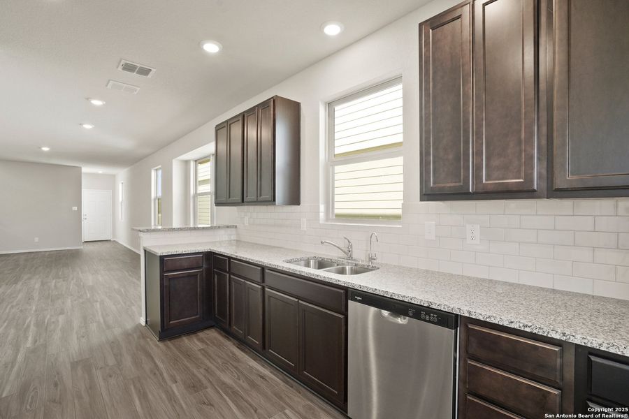 Furnished interior view inside a new home in Blue Ridge Ranch, San Antonio (Image 7).