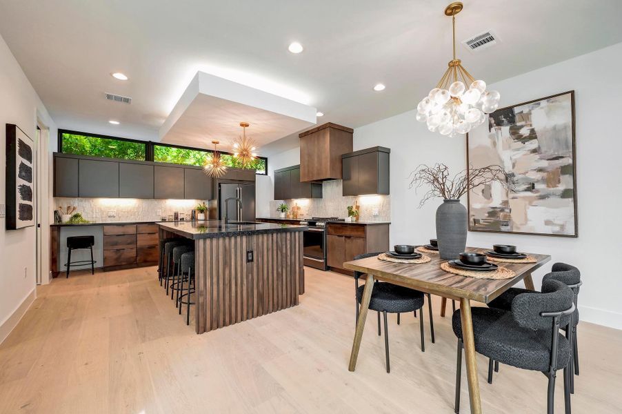 Furnished interior view inside a new home in , Austin (Image 28). Furnished interior view inside a new home in , Austin (Image 28).