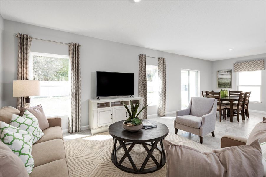 Furnished interior view inside a new home in Terra Lago, Indiantown (Image 5). Furnished interior view inside a new home in Terra Lago, Indiantown (Image 5).