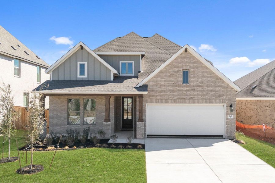 242 Five Mile Creek Way - Schertz C Elevation