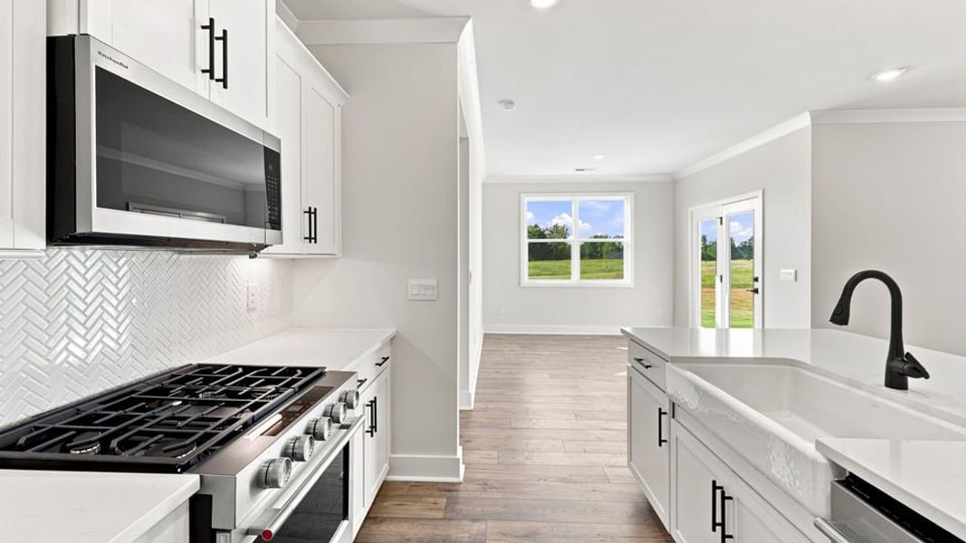 Furnished interior view inside a new home in Williams Ridge, Woodruff (Image 12).