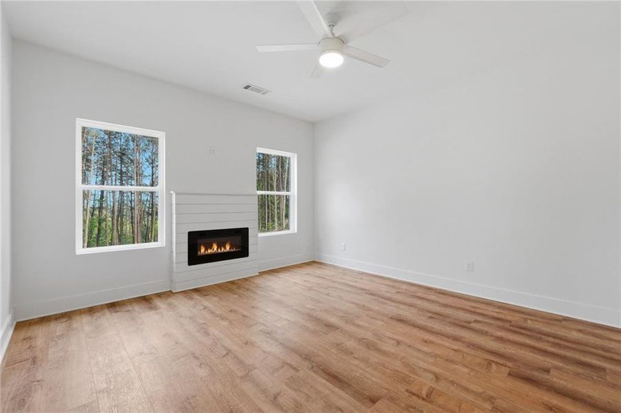 Spacious, unfurnished interior of a new home in , Fairmount (Image 45). Spacious, unfurnished interior of a new home in , Fairmount (Image 45).