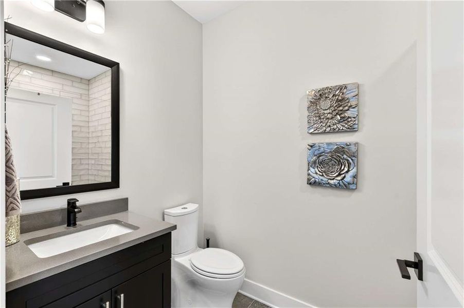 Furnished interior view inside a new home in , Atlanta (Image 12).